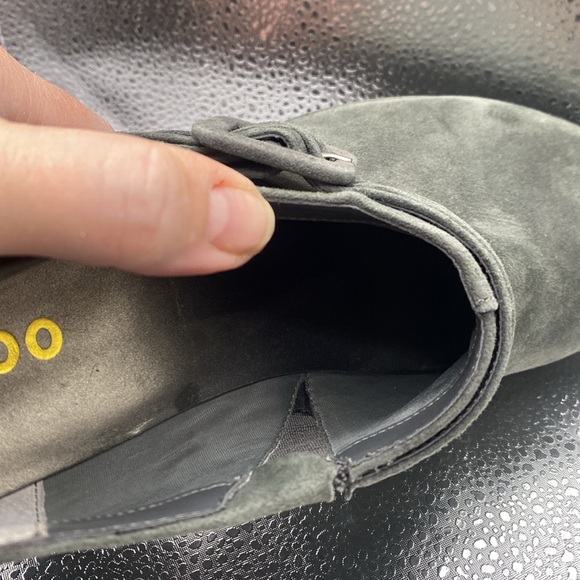 NWOT Me Too size 10m leather suede platform heel - Picture 9 of 9